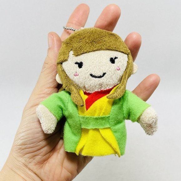 Once Upon Time Eiyuu Folktale Hero Plush Keyring Chain Girl Kimono Samurai Japan - Picture 1 of 9